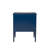 Leiv 2-Drawer Mahogany Chest, Blue