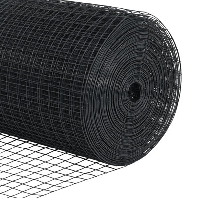 100cm H x 5000cm W Powder-Coated Steel Border Fencing