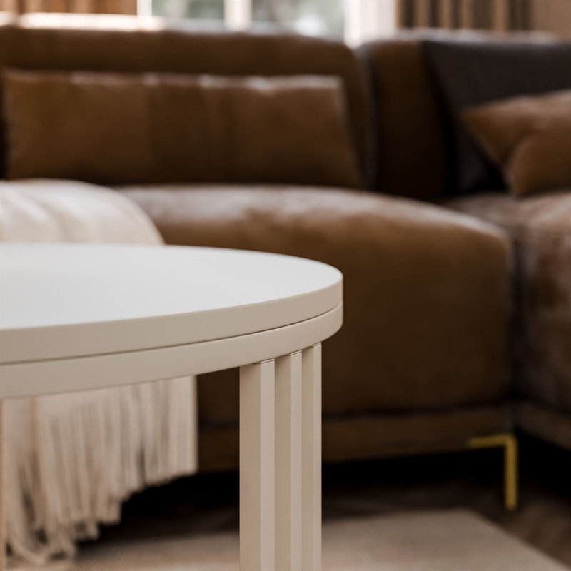 Frame Coffee Table, Wood, Cashmere