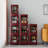 Aarn Plastic Foldable Stackable Storage Box On Wheels, Slim Bathroom Storage Cabinet With Doors And Shelves, Tall Narrow Bathroom Storage Organizer With Movable Wheels-1649185071