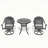 All-Weather Cast Aluminum Dining Set with Swivel Chairs and Umbrella Hole for Outdoor Enjoyment-180062277-176511445