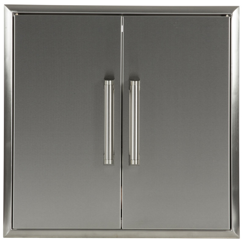 Coyote 24.25'' Stainless Steel Double Access Doors