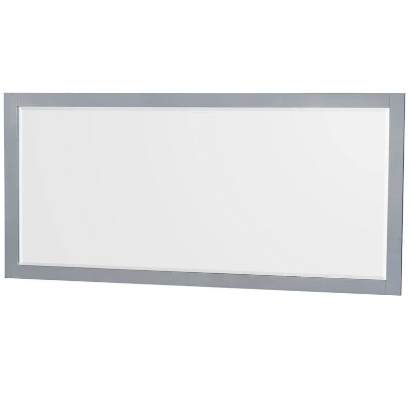 Sheffield 79" Double Bathroom Vanity Base Only, Gray