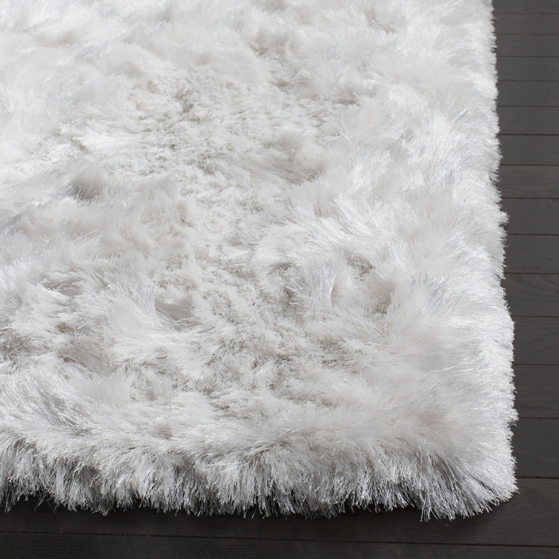 Morrell Shag Hand Tufted Performance Solid Color Rug, Rectangle 9' x 12'