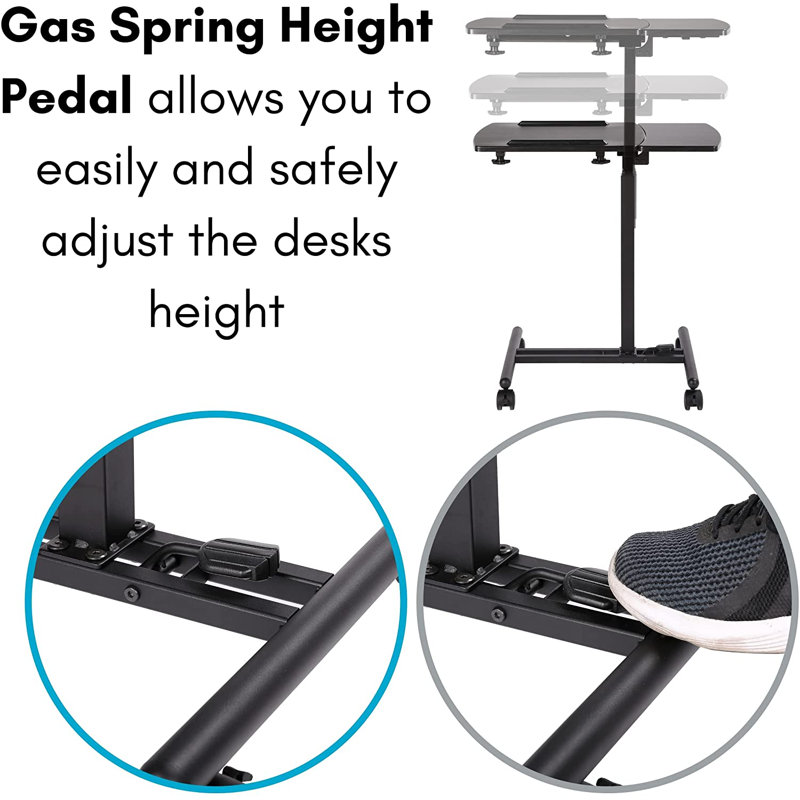BirdRock Home Tray Table, Black