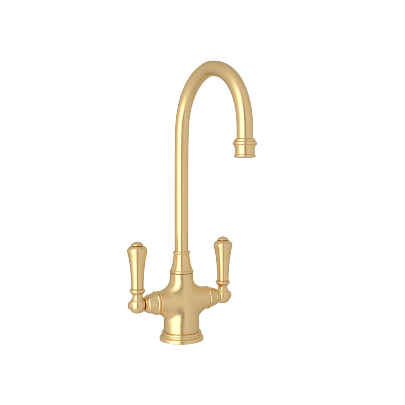 Georgian Era™ Single Hole Bar and Food Prep Faucet, Satin English Gold