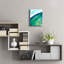  'New Air 2' by Renee Kaelber Acrylic Glass Wall Art, 12" x 16"