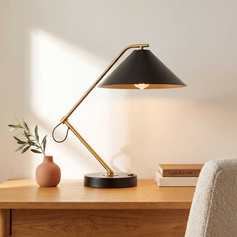 Jalen Metal USB Desk Lamp