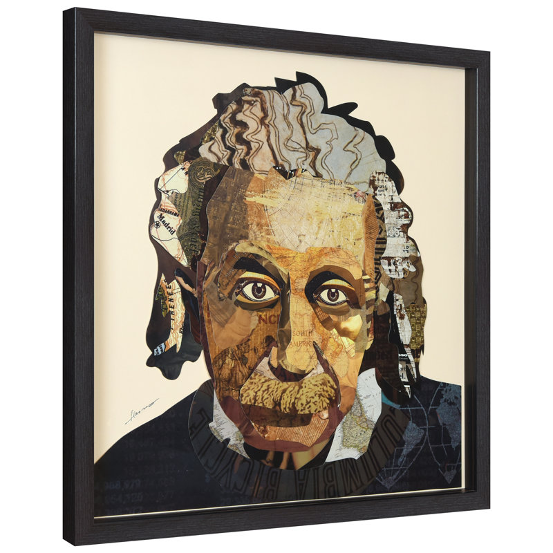 Einstein - reproduction de cadre photo simple