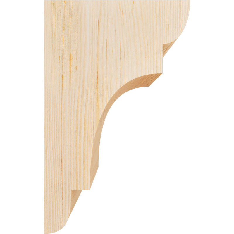 New Brighton Corbel, H 12 po x l 5,5 po x P 8 po, Sapin de Douglas, Lisse