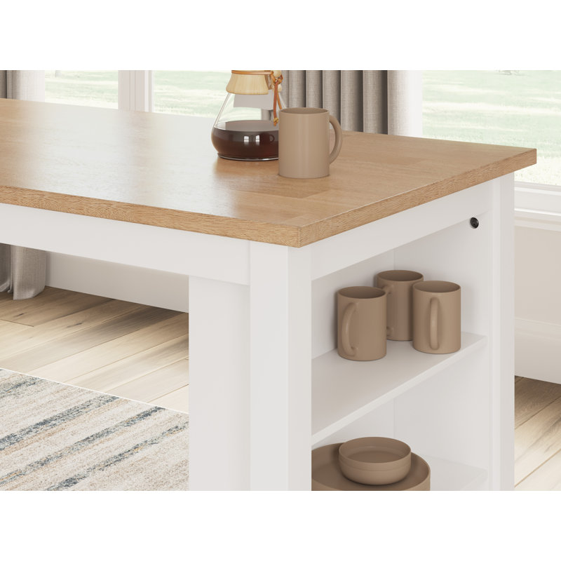 Table de salle à manger à hauteur de comptoir et tabourets Gesthaven, 3
