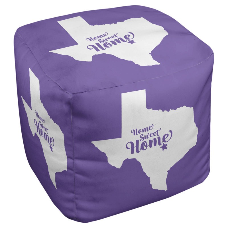 Repose-pieds à cubes austin the home, Mauve