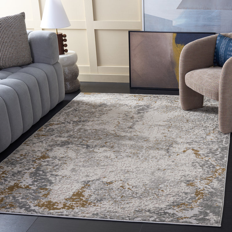 Palma 366 Performance Abstract Rug, 5'-3" X 7'-6" Rectangle