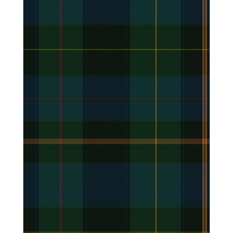 The Derby Plaid Wallpaper Roll, Blue/Green/Red/Yellow