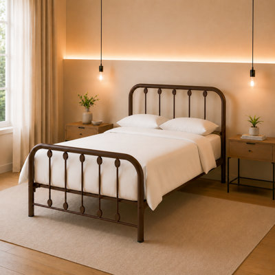 Keyesport Metal Platform Bed