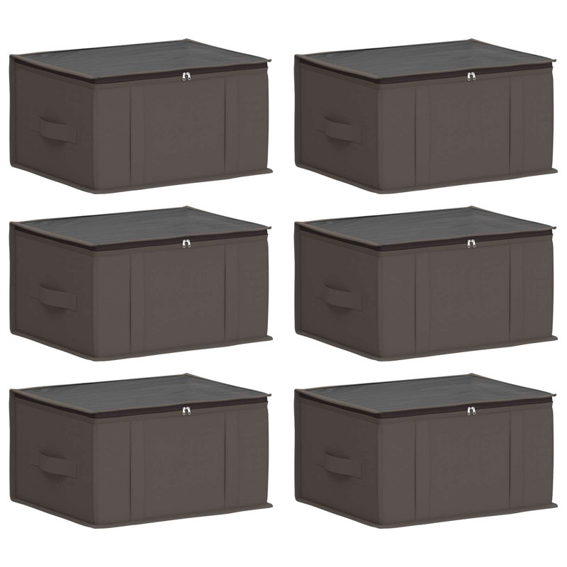 Rebrilliant Box, 23cm H x 43cm W x 34cm D, Grey