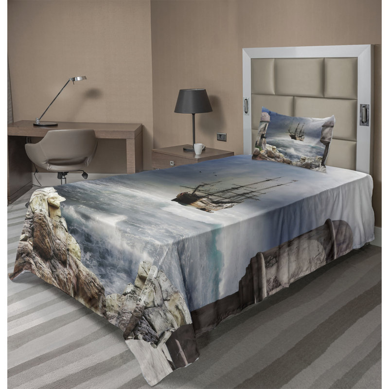 Microfiber Sheet Set, Twin XL Sheet Set + Fitted Sheet + 1 Pillowcase