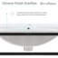 Meuble-lavabo simple 48 po avec tablette ouverte Pierre-123685339