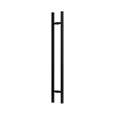 Door Pull Long Handle, Entry Door Handle Square ?H? Shape, Stainless Steel 304