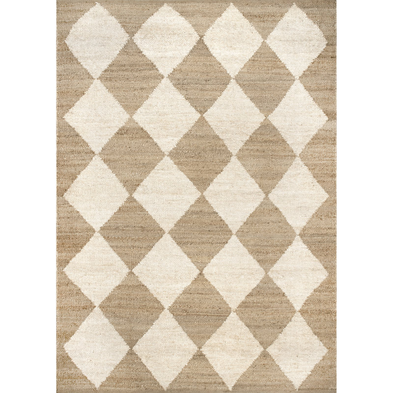 Tapis naturel Godelinde, Rectangulaire 3 pi x 5 pi
