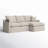 Beauen Upholstered L-Shaped Sectional-211175569
