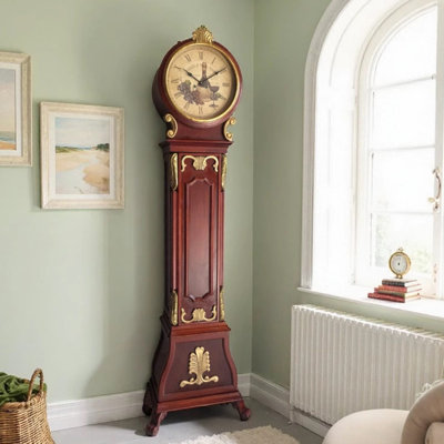 20.87"French vintage floor clock for the red living room wall clock