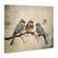 Trio d'oiseaux sur toile tendue par Arlington Prints-984094488