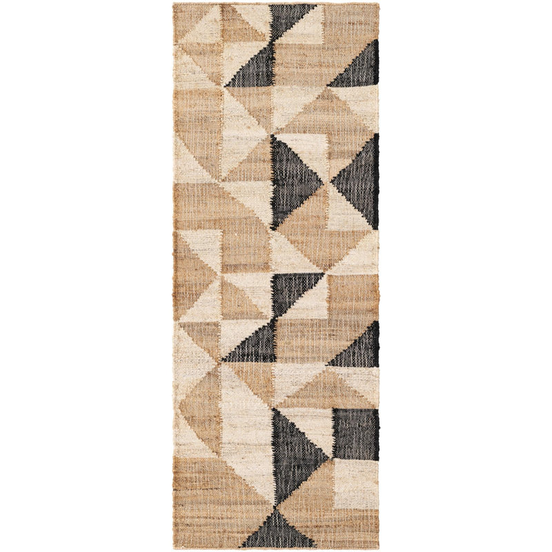  Raga Kala Handwoven Jute Rug, Runner 2' x 6'1"