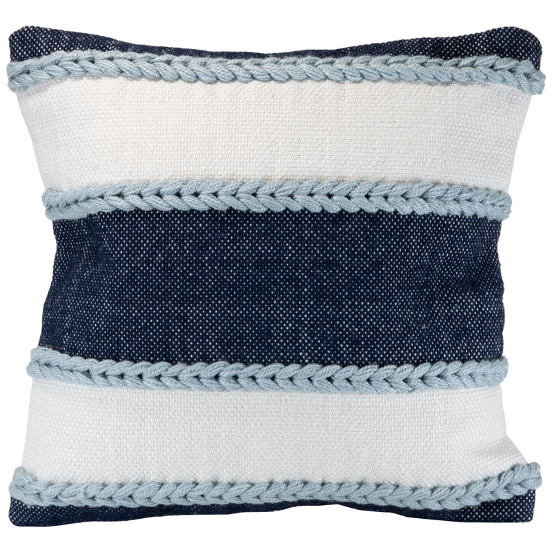 Textured Outdoor Throw Pillow