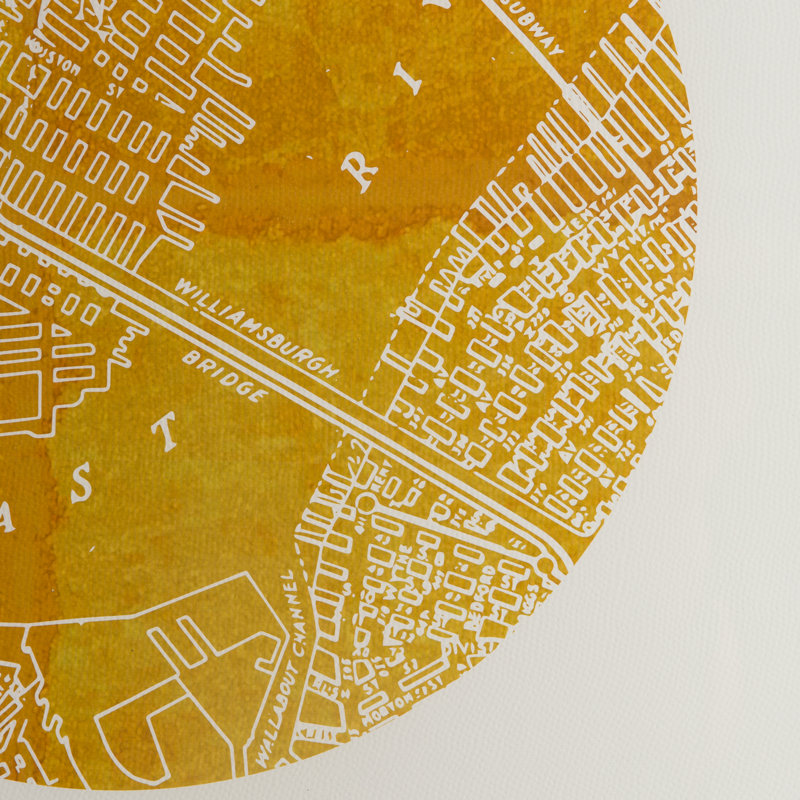 Manhattan Coordinates Print