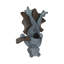 Statuette décorative de grenouille en forme de grenouille pendant la pause-café - Décoration de jardin pour les amateurs de livres - Sculpture décorative extérieure - 33 cm, vert et bronze