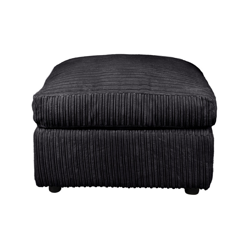 Moana 3 - Piece Living Room Set, Left Hand Facing, Black