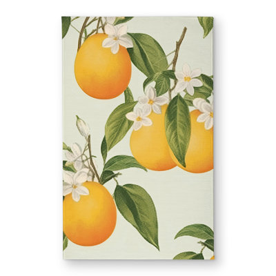 Suspended Oranges - Decorative Indoor Outdoor Door Mat