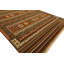 Ericka Wool Southwestern Area Rug in Brown-223458568