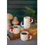 Tasse en céramique fabriquée à la main Kalalou - conception champignon H 5,1 po