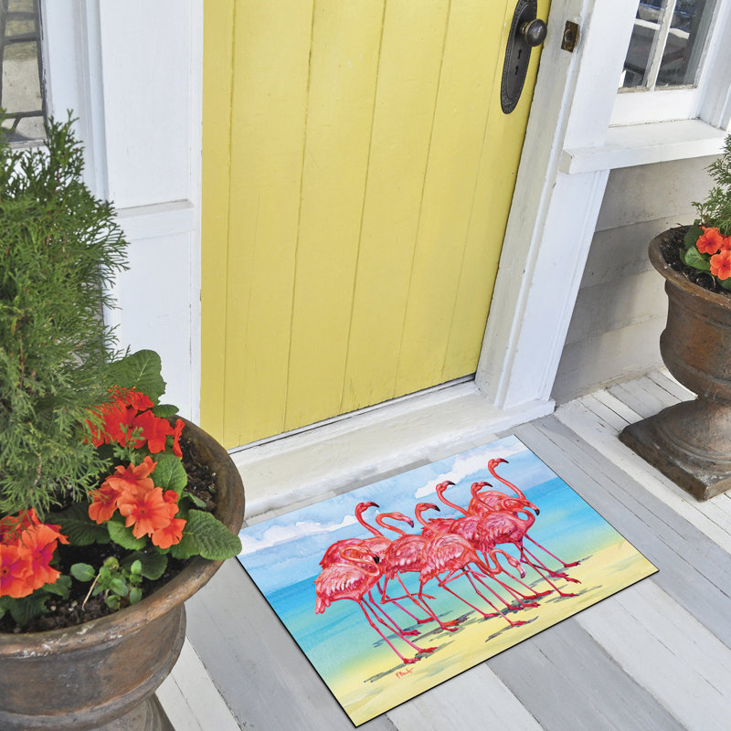 Flamingo Horizon Indoor/Outdoor Entryway Floor Mat
