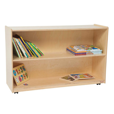 Mobile Bookcase with full length shelves