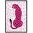 Bright Preppy Animals College Dorm Room Decor Cheetah Pattern Posters Modern Artwork-100708007-100708009