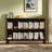 Retro Minimalist Solid Walnut Sideboard