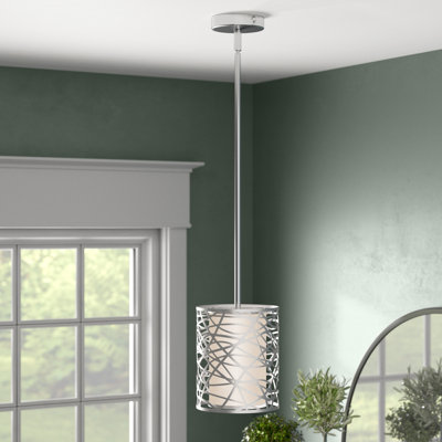 Luminaire suspendu tambour simple à 1 lumière Colleen