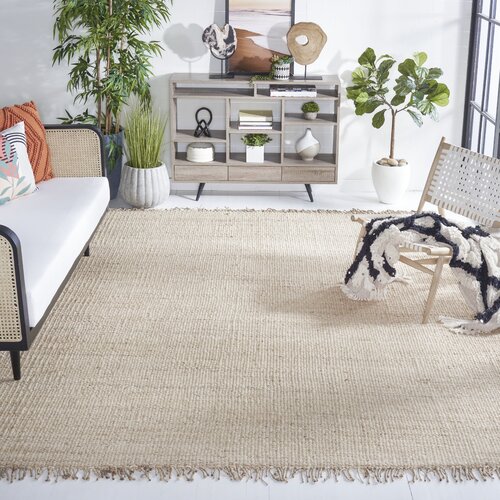 Breakwater Bay Fitzwater Handmade Jute/Sisal Ivory Rug & Reviews | Wayfair