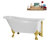 58" Streamlin Clawfoot Tub,Tray,Drain, Clawfeet-101628929-102219863