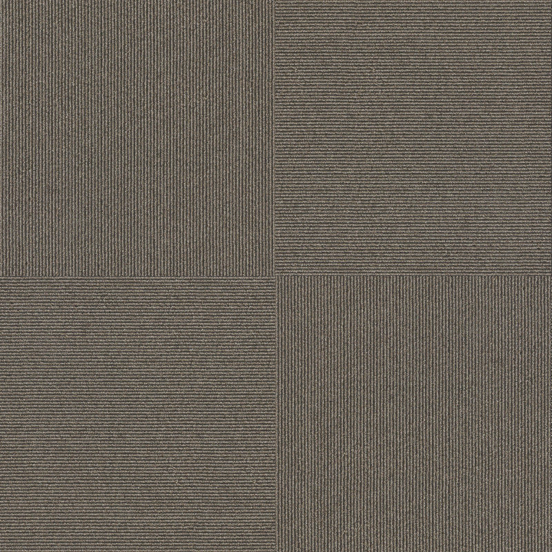 19.7 in. W x 19.7 in. L Multi Level Loop Mounting / Installation Required Carpet Tile, Oatmeal