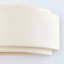 Oxbrooke Ceramic Flush Mounted Sconce