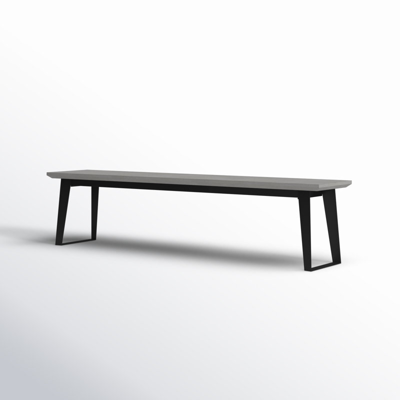 Amsterdam Dining Bench, Gray