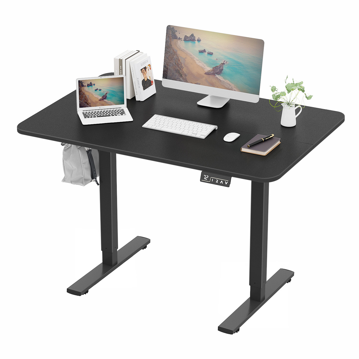 The Twillery Co.® Putnam Height Adjustable Standing Desk & Reviews ...