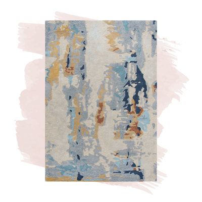 Starks Wool Abstract Indoor Rug