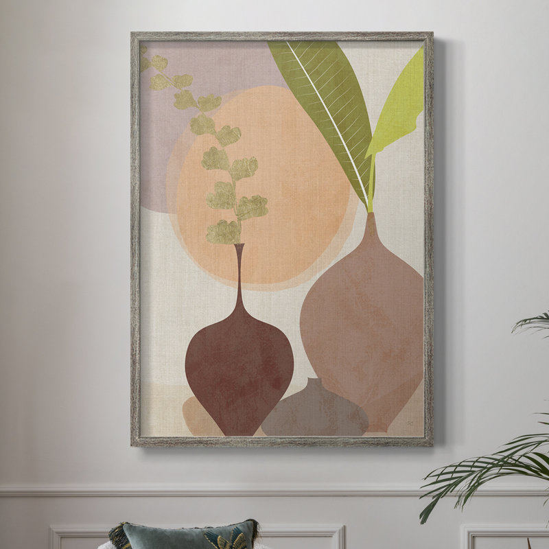 Reproduction encadrée Rhodes II - bois massif 49083, H 11 po x l 9 po