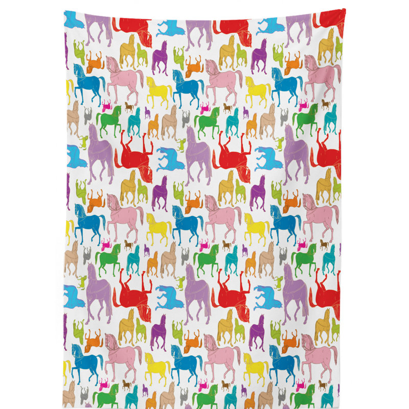 Geometric Tablecloth, 84" L x 60" W