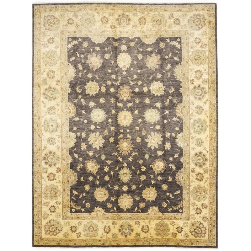 Tapis rectangulaire en laine 8 pi 10 po x 11 pi 4 po